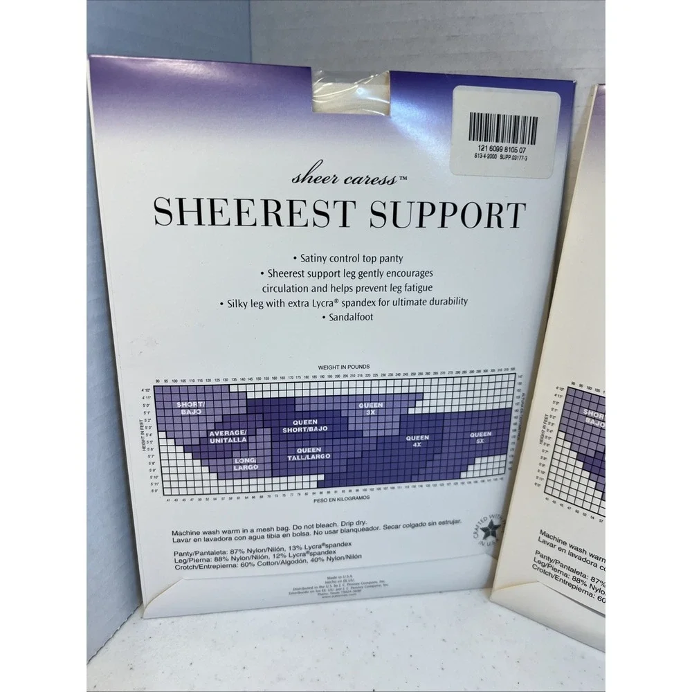 jcpenney sheer caress